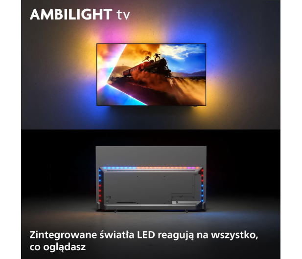 PHILIPS 55OLED770 55" OLED 4K 120Hz VRR Titan OS Ambilight 3 Dolby Vision Dolby Atmos, HDMI 2.1 - 1363023 - zdjęcie 10